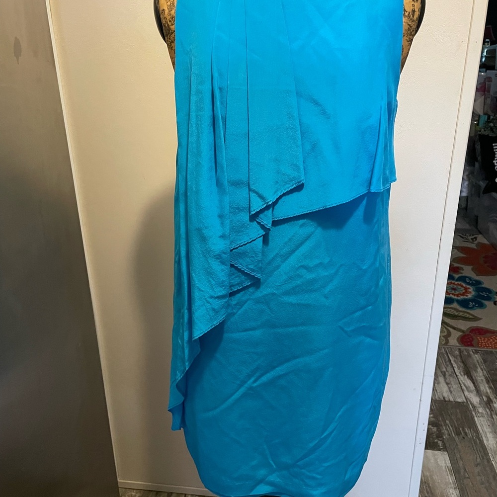 Ali Ro Turquoise Sleeveless Dress